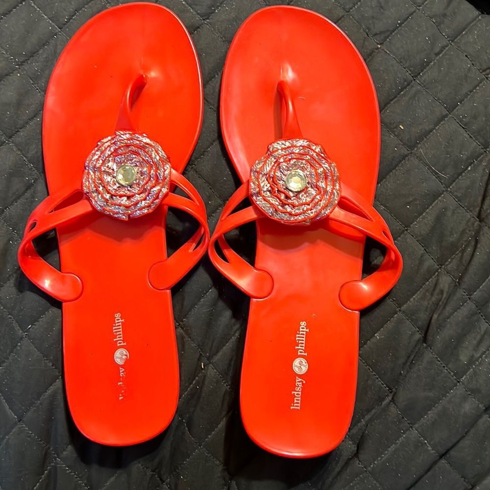 Lindsay Phillips flip flop